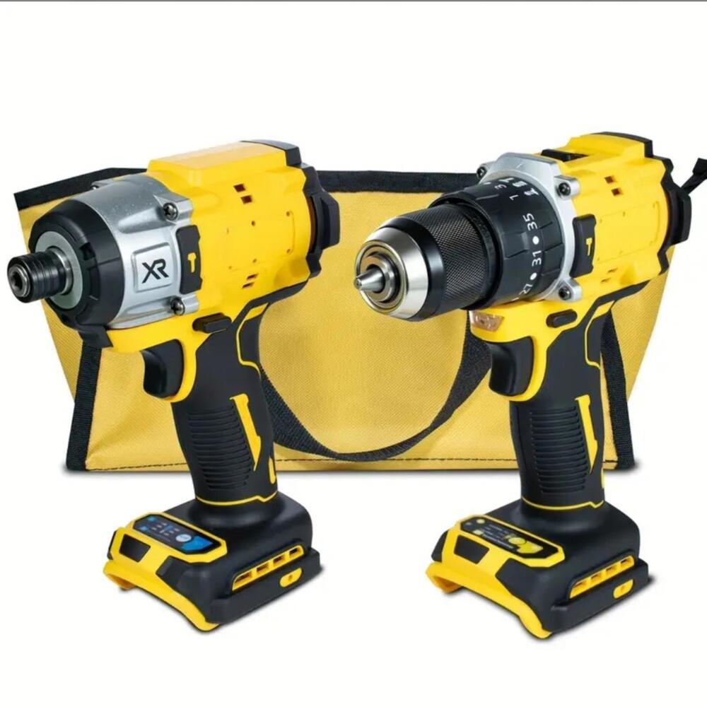 Compact Kit for Dewalt 20V Battery-powered Brushless Starter And Hammer Drill.